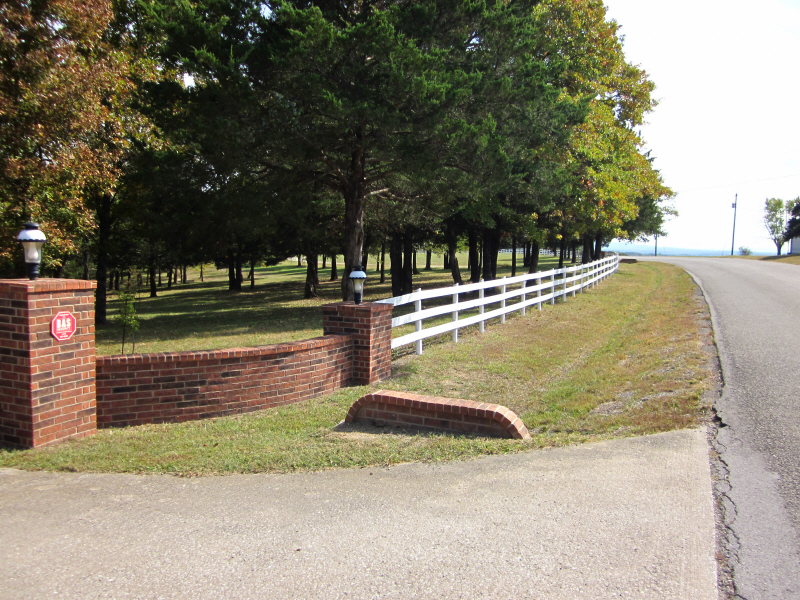 Brick Driveway Entrance